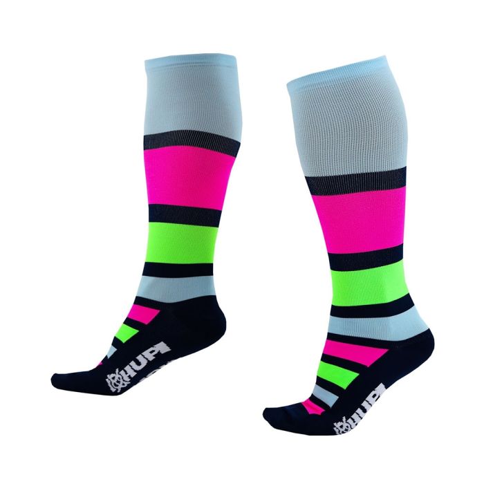 Meia Cano Longo 30cm Hupi Aquarela 