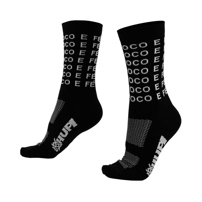 Meia Cano Longo Hupi Foco Força e Fé