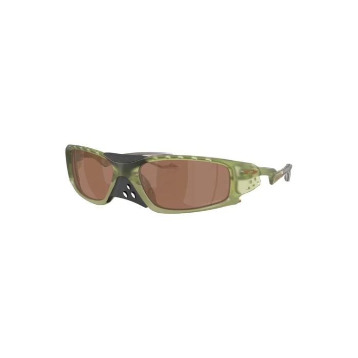 Óculos de Sol Oakley Plantaris SQ – Matte Transparent Fern com Lentes Prizm™ Tungsten