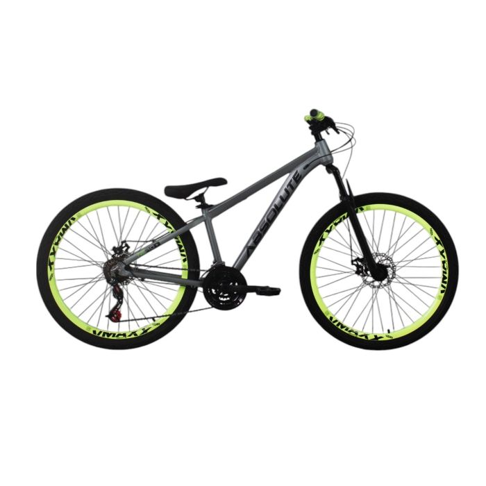 Bicicleta aro 26 Nero 5 do Grau Dirt Absolute 21v  Cinza