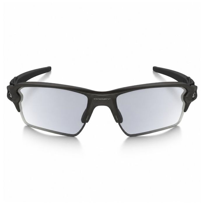 Óculos Ciclismo Oakley Flak 2.0 XL Steel Clear 50% Black Irid Photo