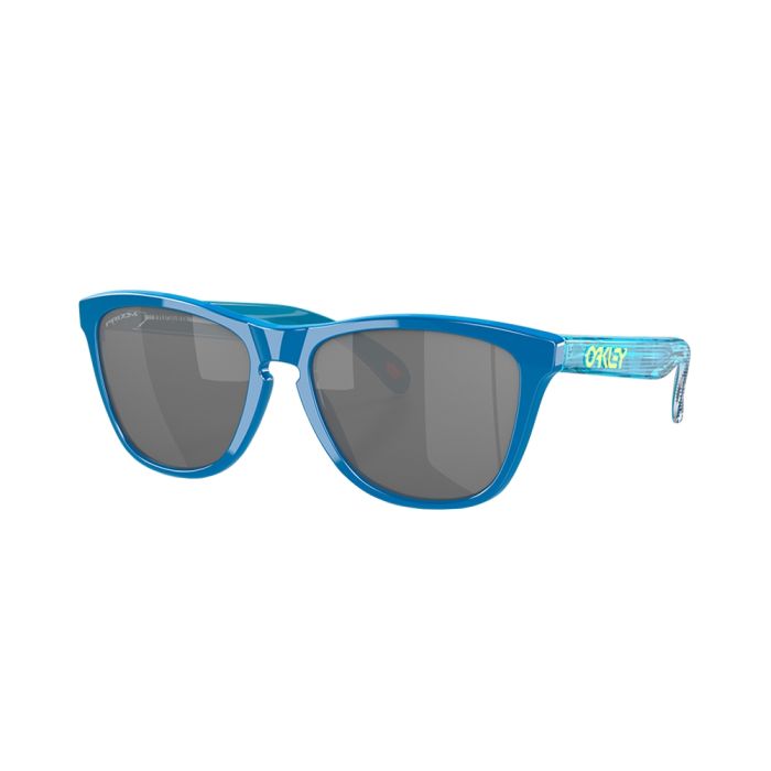 Óculos Ciclismo Oakley Frogskins Hi Res Polished Sapphire Prizm Black