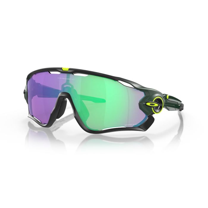 Óculos Ciclismo Oakley Jawbreaker Matte Hunter Green Prizm Road Jade