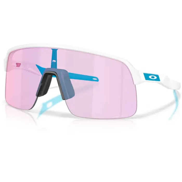 Óculos Ciclismo Oakley Sutro Lite Matte White Prizm Transitions Cobalt 