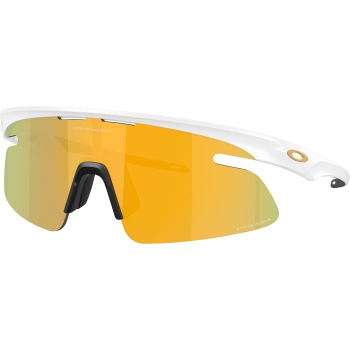 Óculos Ciclismo Oakley RSLV Lite Matte White Prizm 24K