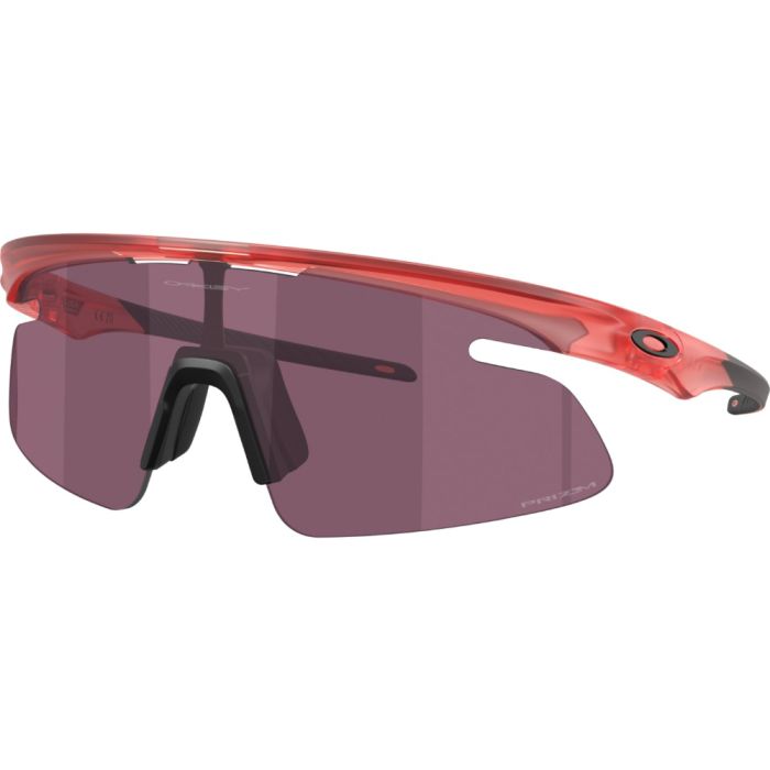 Óculos Ciclismo Oakley RSLV Lite Matte Trans Peach Prizm Road Black