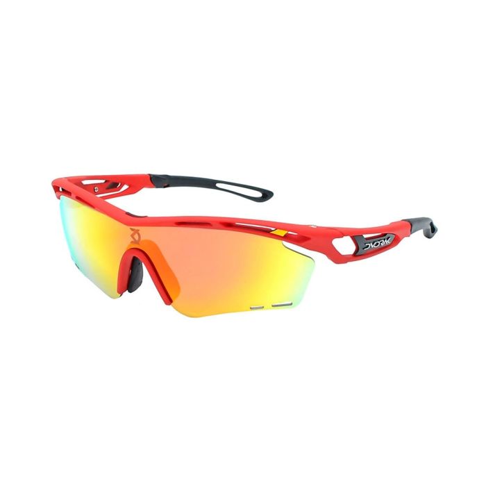 Óculos Ciclismo Dvorak Vermelho - 3 Lentes