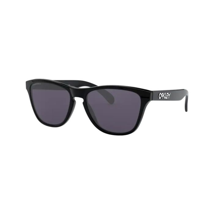 Óculos de Sol Infantil Frogskins Oakley Polished Black Prizm Grey