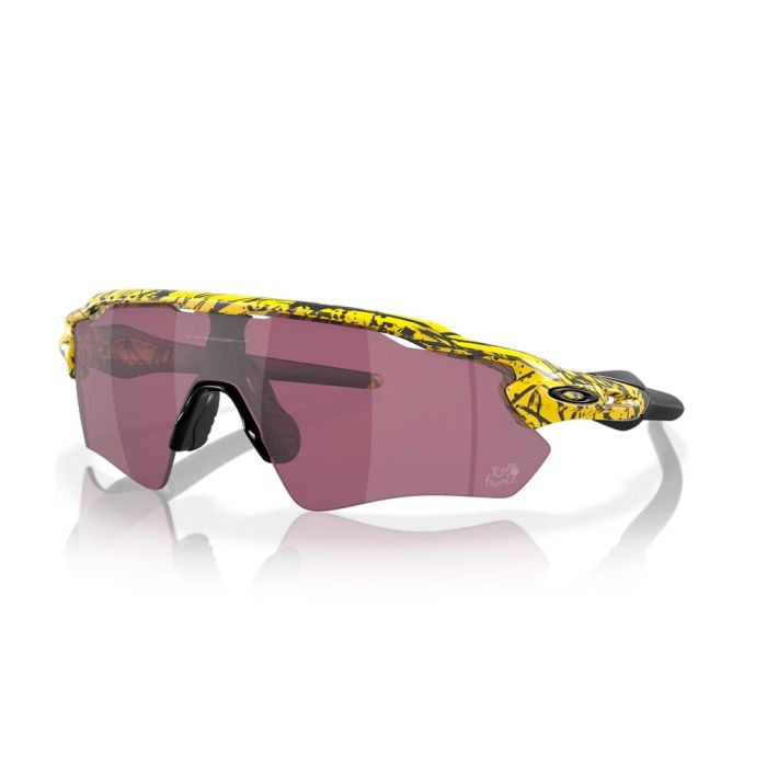 Óculos Ciclismo Oakley Radar Ev Path TDF Splatter Prizm Road Black