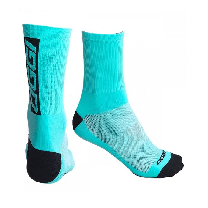 Meia Cano Longo Oggi Tiffany Azul