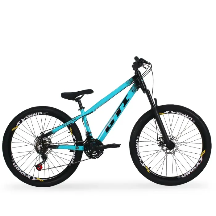 Bicicleta Freeride Grau GTI Wolfline 21v Azul