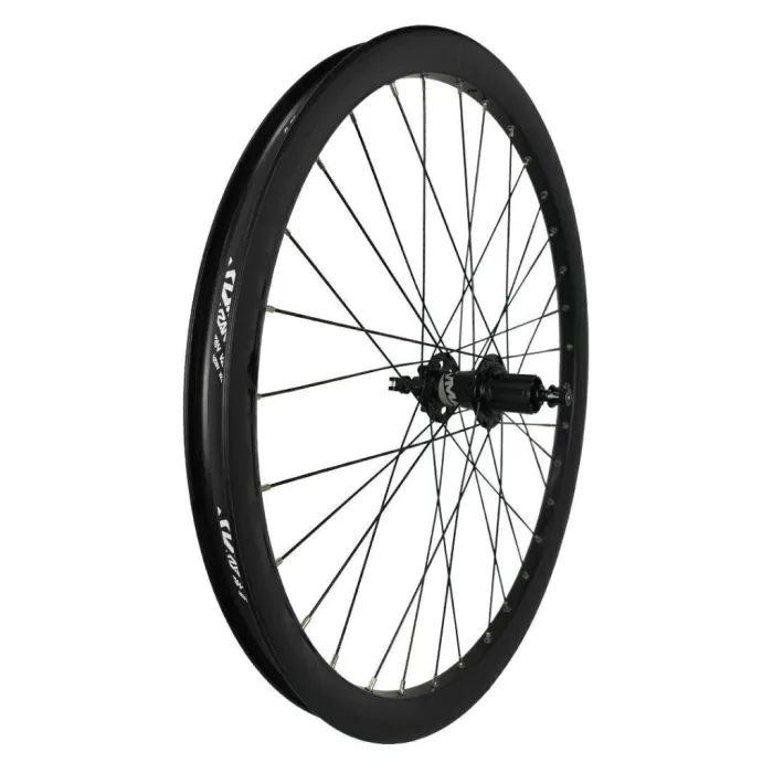 Roda Vmaxx para Wheeling (par) - Aro 26/32f Preto Fosco/ Cubo Preto