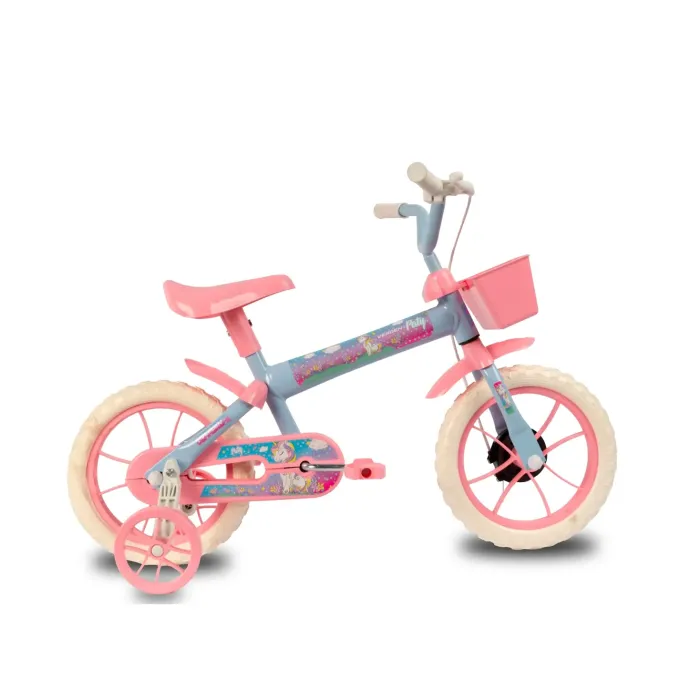 Bicicleta Infantil Verden Paty Aro 12 Cestinha E Rodinhas 