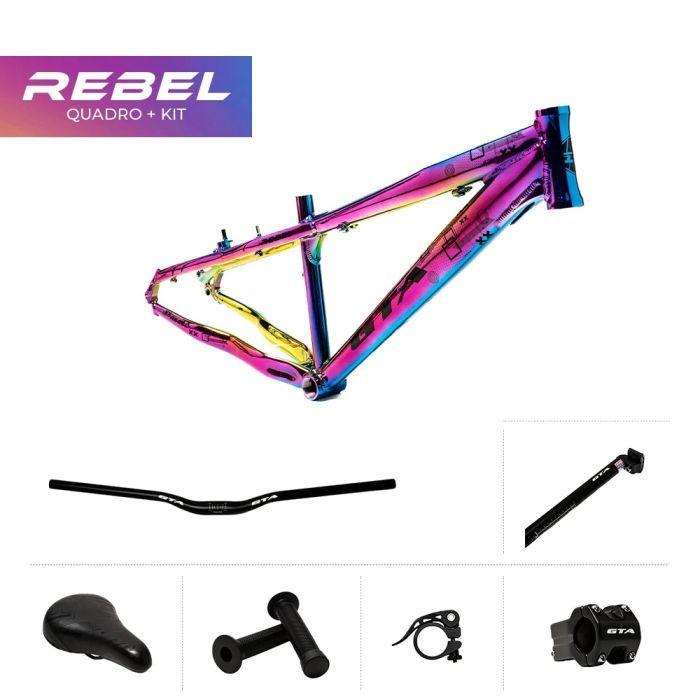 Quadro 26 Freeride GTA Rebel Camaleão + KIT