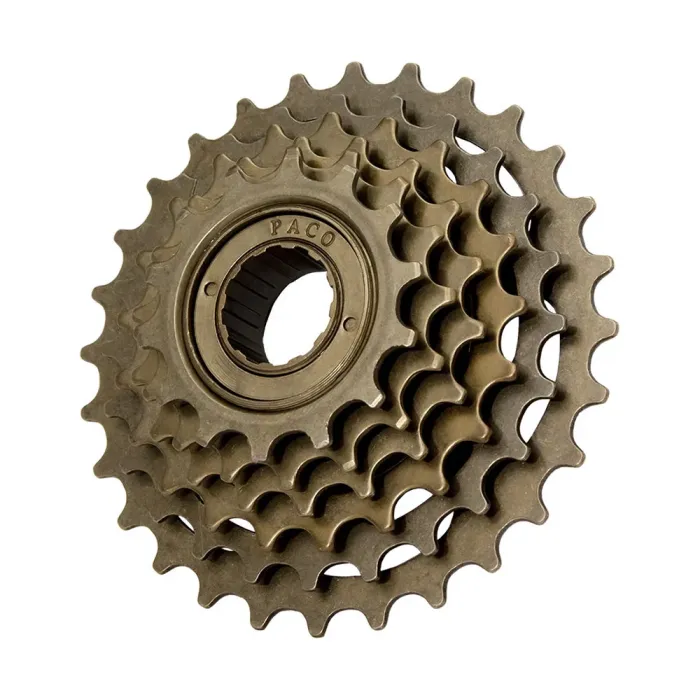 Roda livre catraca Paco 6m 14/28d dourada