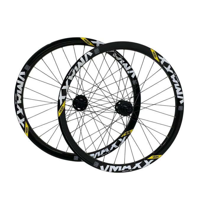 Roda Vmaxx para Wheeling (par) - Aro 26/32f Preto/ Cubo Barulhento Preto