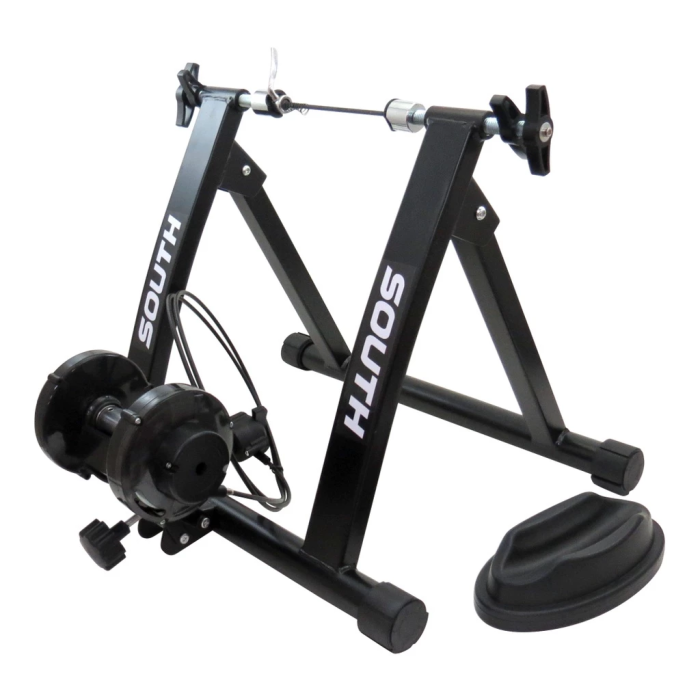 Rolo Treino Fixo Bike Bicicleta South 6 níveis de intensidade C/ apoio roda dianteira