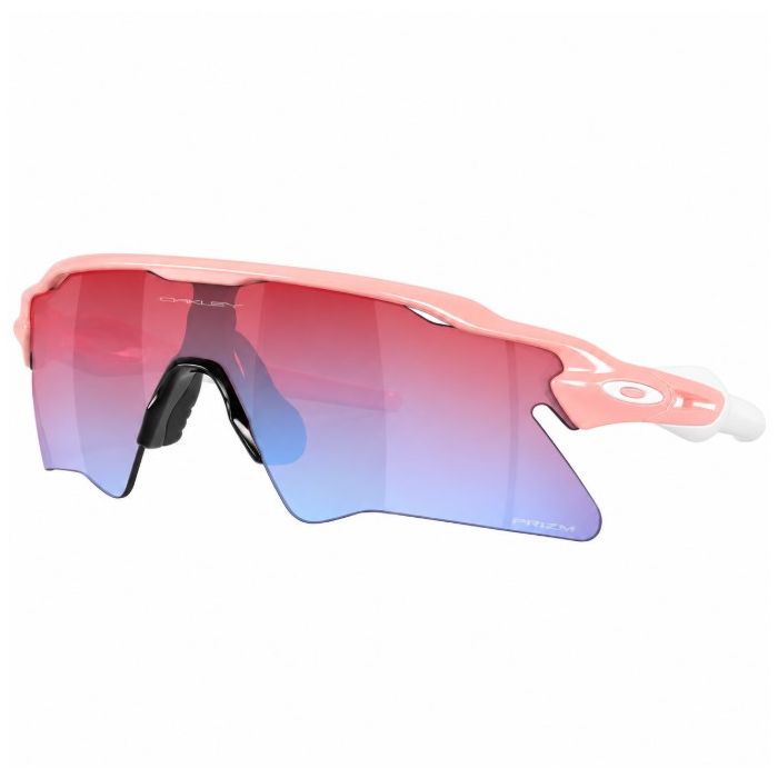 Óculos Ciclismo Oakley Radar Ev Heater Pink Milkshake Prizm Snow Sapphire