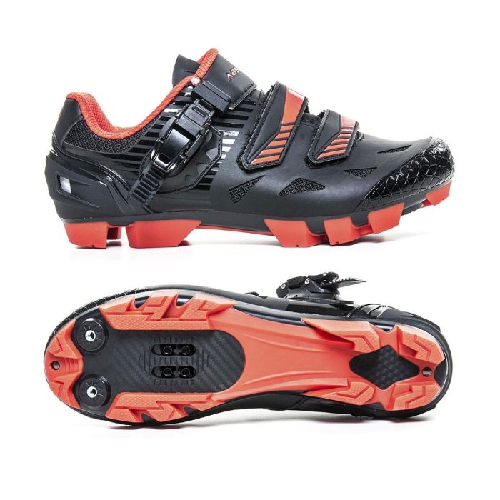 Sapatilha MTB Absolute Wild Preto/Vermelho