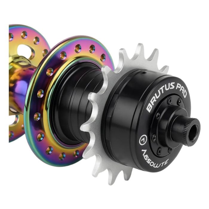 Kit Conversão Single Speed Brutus Pro 16 Dentes Hg 8 A 12v Preto