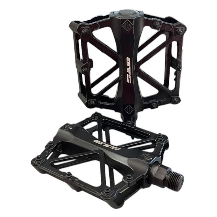 Pedal Plataforma Alumínio Gts Rolamentado Rosca Grossa 9/16