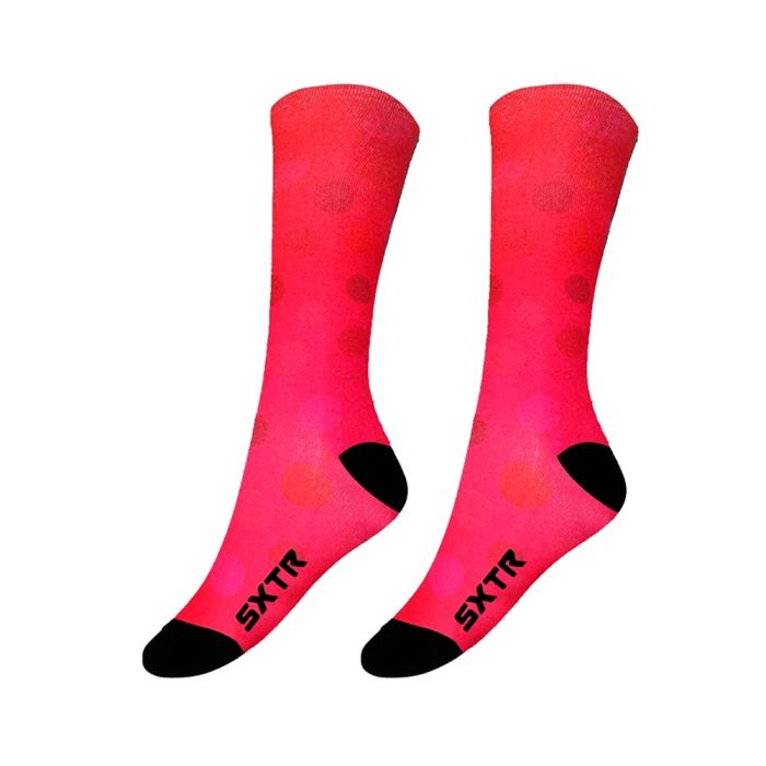 Meia Cano Longo Sublimada Scarlet