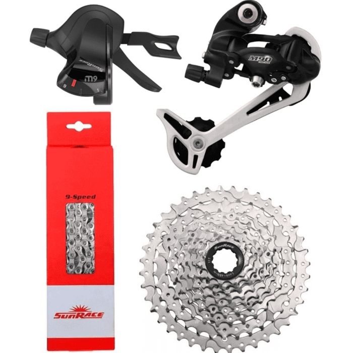 Kit Transmissão SunRace DKM 9v