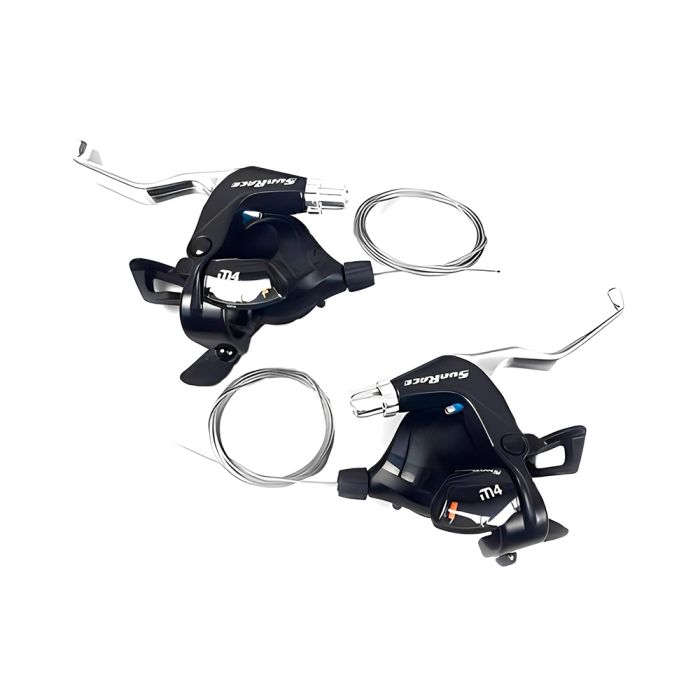 Alavanca SunRace M406 3x7V com Manete