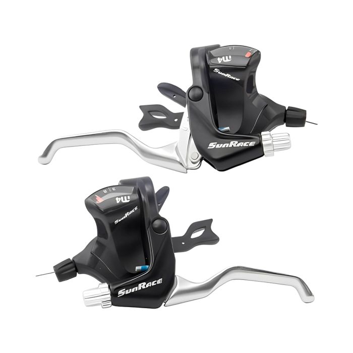Alavanca SunRace M406 3x8V com Manete