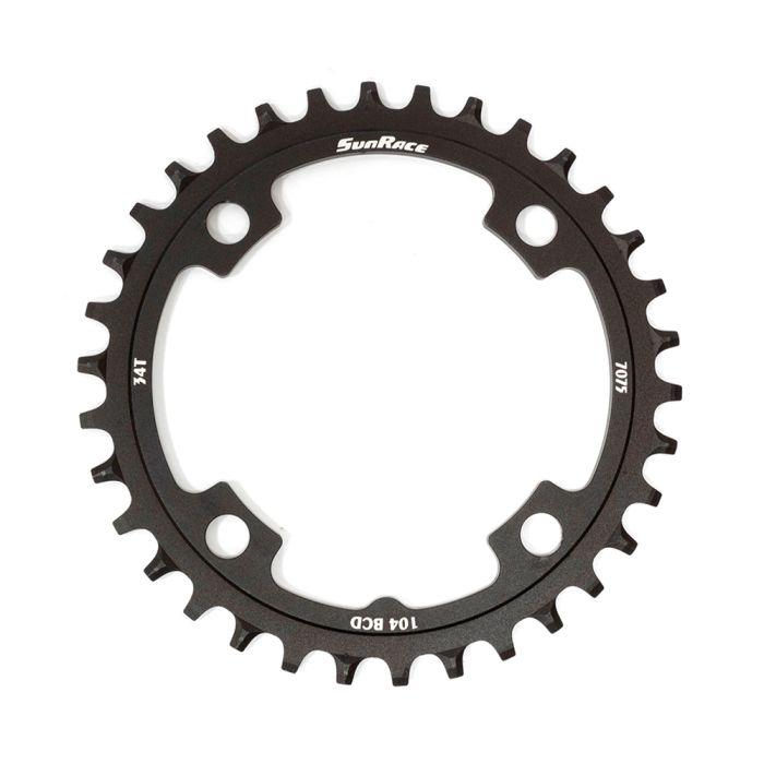 Coroa SunRace MX04 34 Dentes 4 Furos