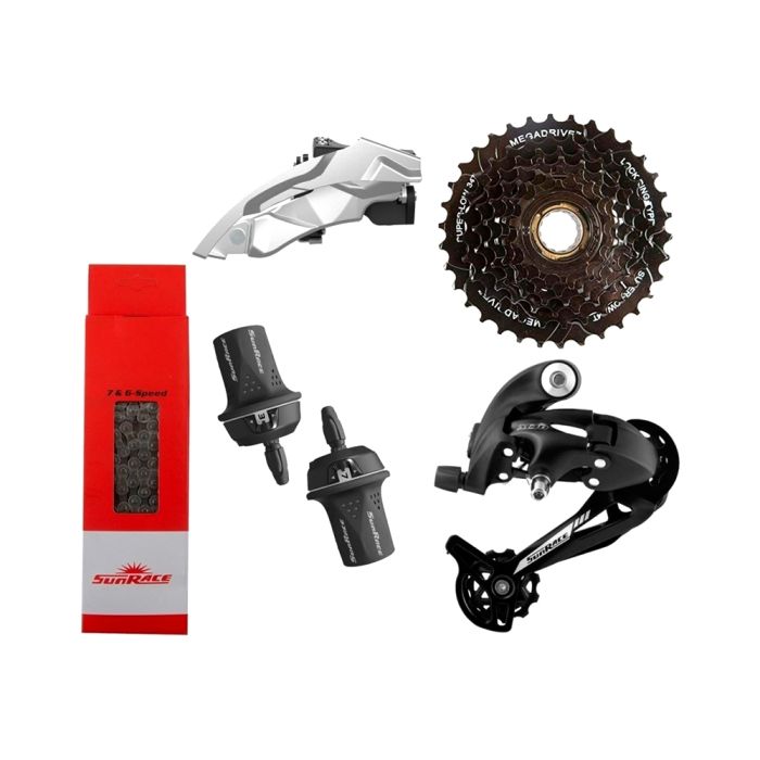 Kit Transmissão Sunrace 21v Dkm 3x7v