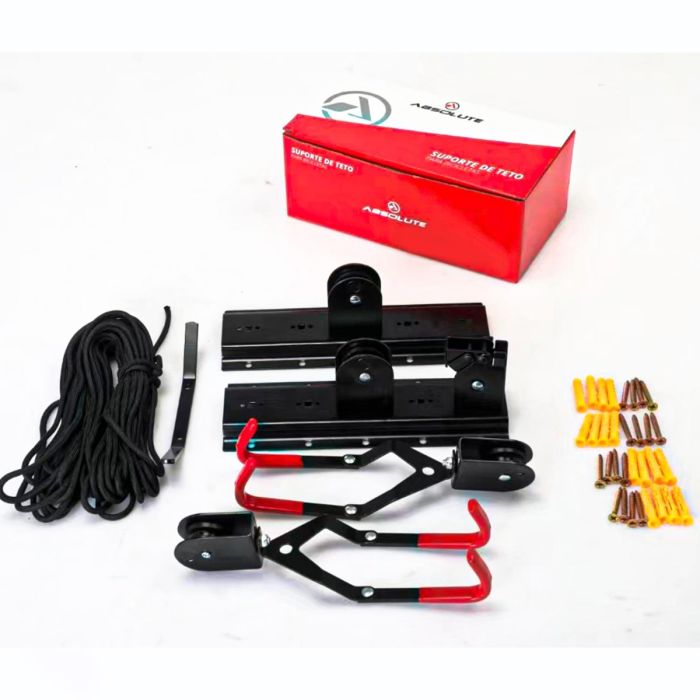 Suporte De Teto Bike Absolute Varal com Sistema De Polias 
