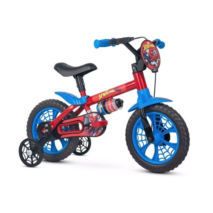 Bicicleta Infantil Nathor Homem Aranha Aro 12