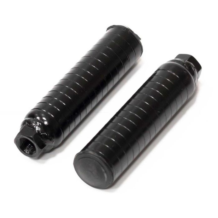 Apoio Lateral Pedaleira Trolhinha A&ccedil;o - Preto