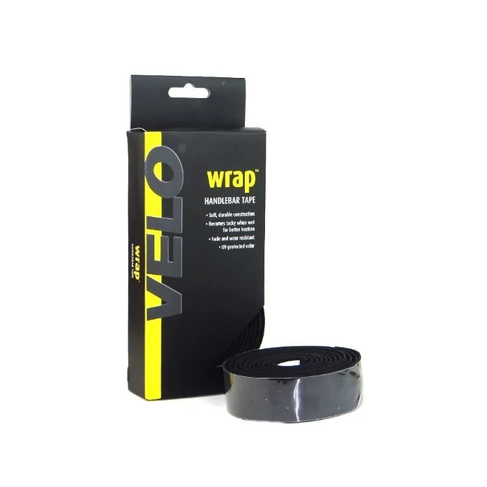 Fita de Guidão Bicicleta Speed Velo EVA Preto C/ GEL