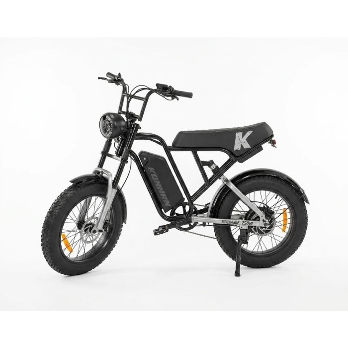 Bicicleta Elétrica Konnan Winner 750w Aro 20 Preto/Cinza