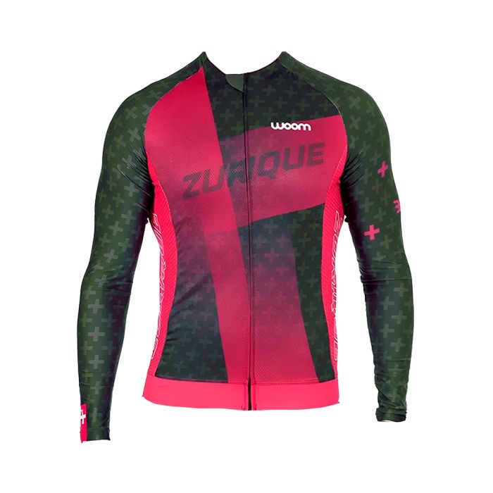 Camisa Ciclismo Woom Supreme Zurique Manga Longa