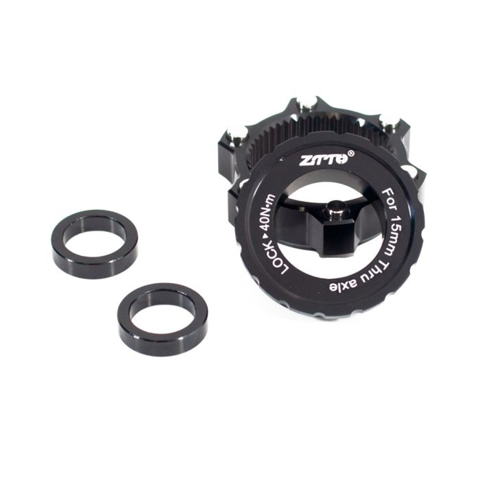 Adaptador Center Lock ZTTO p/ 6 Parafusos 15x100 a 15x110