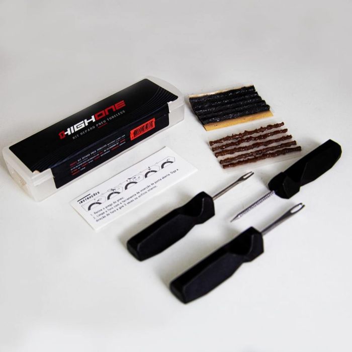 Kit Reparo High One p/ Pneu Tubless Macarrão 3.5MM/1.5MM