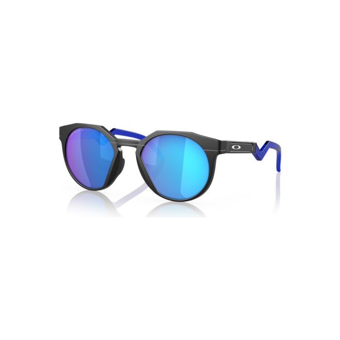 Óculos Oakley Casual HSTN Preto Fosco e Azul Safira Polarizado