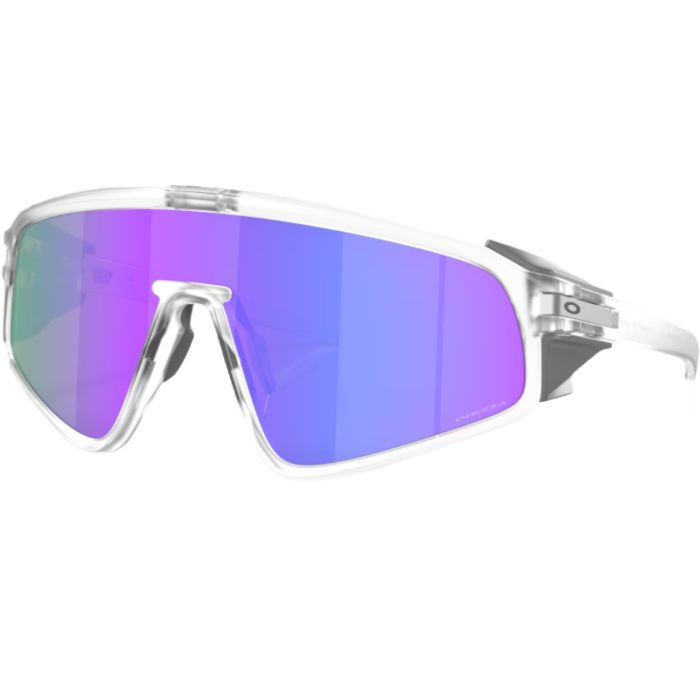 Óculos Ciclismo Oakley Latch Panel matte clear Prizm Violet 
