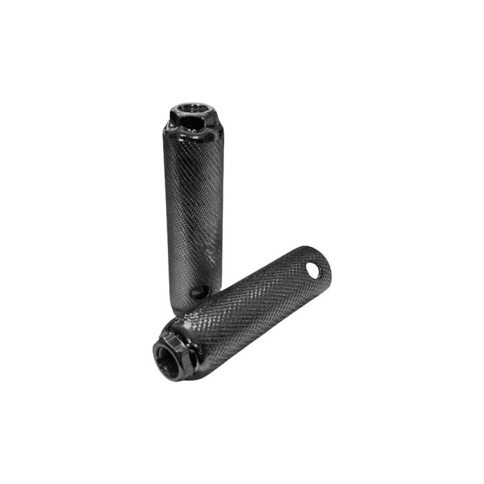 Apoio pedaleira bmx preto 40mm par