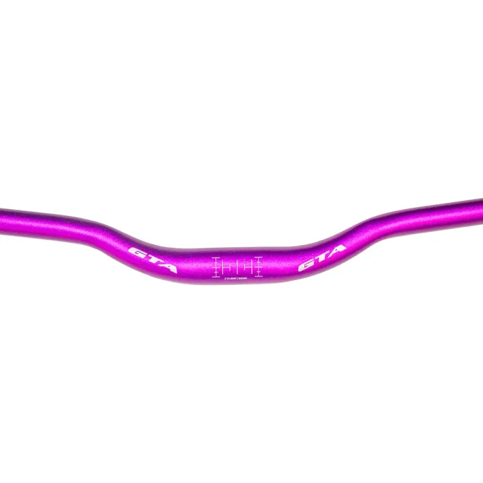 Guid&atilde;o MTB Downhill / Freeride Voador Alum&iacute;nio 31.8 x 800mm Rise 35mm - Roxo