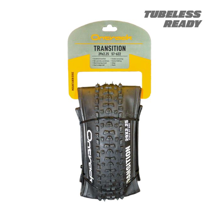 Pneu 29 x 2.20 KEVLAR tubeless 60tpi Ontrack Transition 