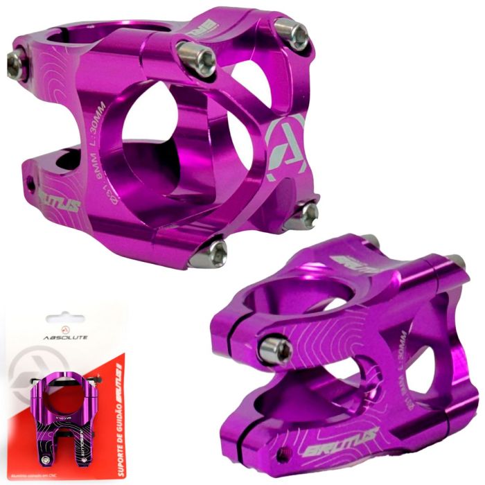 Mesa Suporte de Guidão Absolute Brutus II Roxo