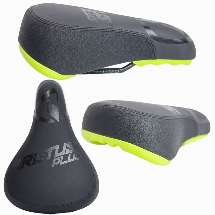 Banco Selim Absolute Brutus Plus Bike Wheeling Bmx Grau 243mm Neon