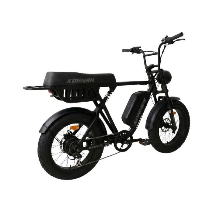 Bicicleta Elétrica Konnan Advantage 750w Aro 20 Preto/Cinza