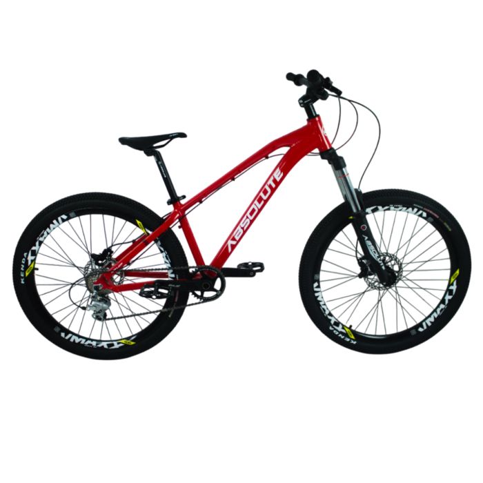 Bicicleta Aro 26 Absolute Brutus Dirt Jump 8v Vermelha