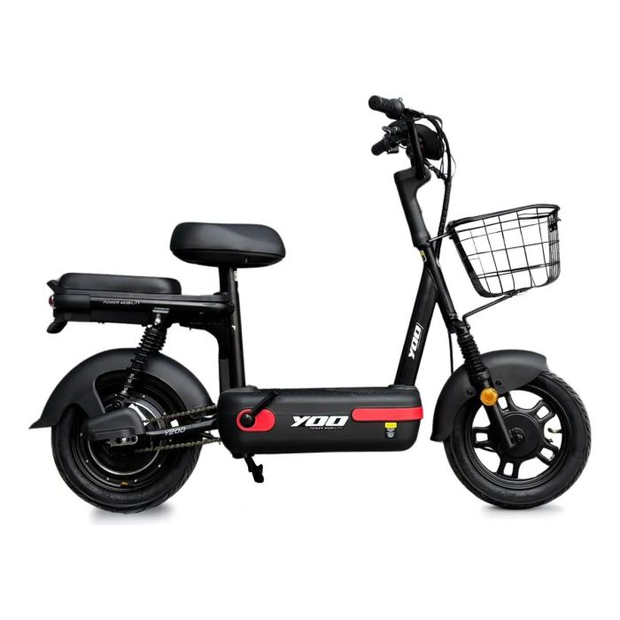 Bicicleta Scooter Elétrica Yoo Mobility Y-200 350w Farol Led 