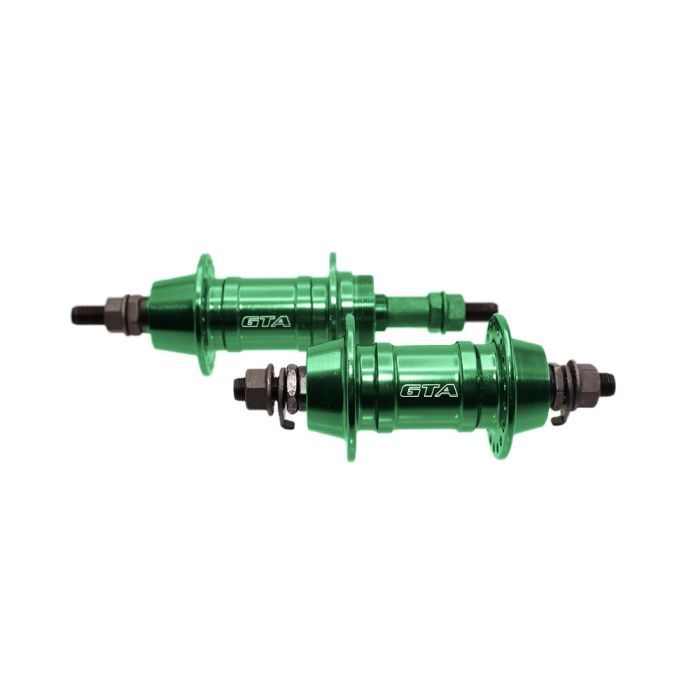 Cubo GTA Alumínio V-Brake Rolamento Verde